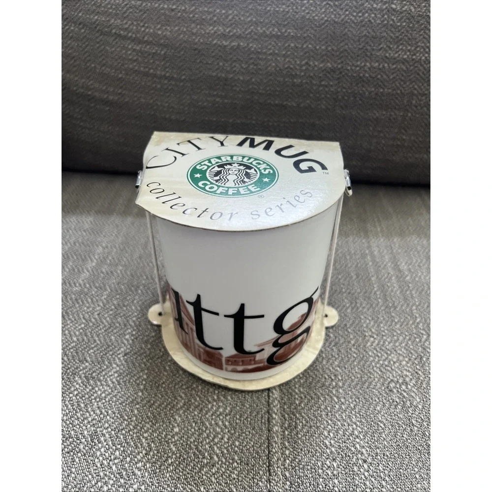 Starbucks City Mug Collector Series Stuttgart Germany Coffee Mug White 2002